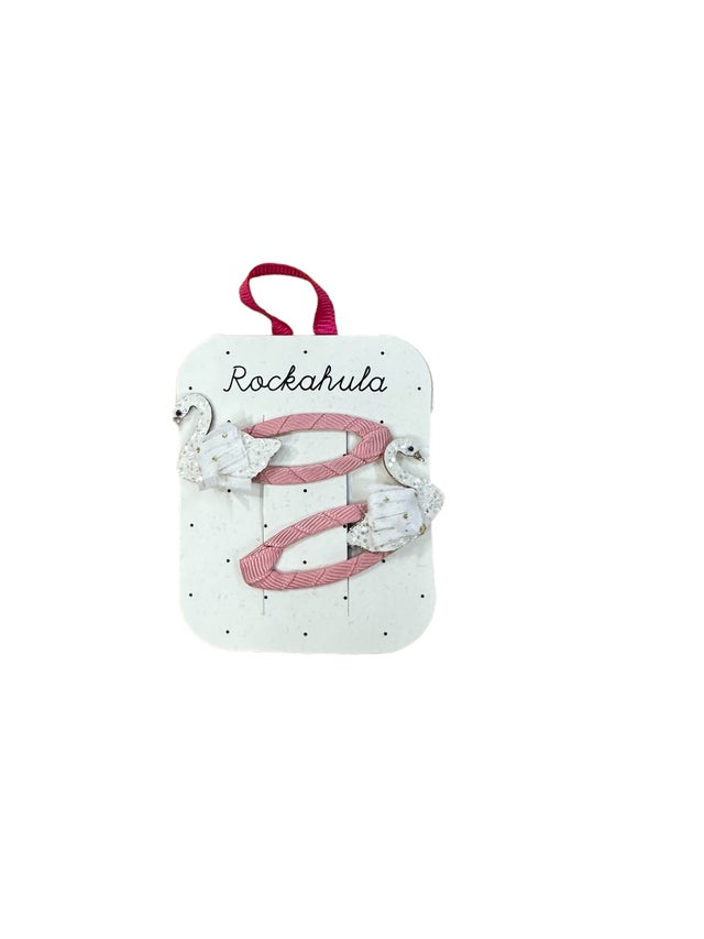 SOPHIA SWAN GLITTER CLIPS